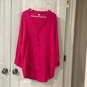 iGENJUN, SZ M, hot pink dress